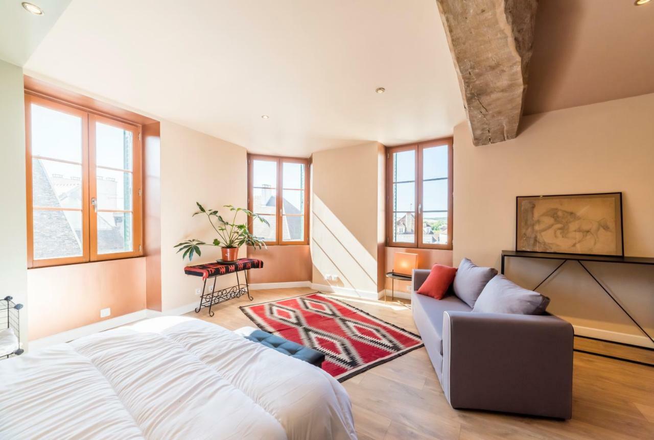 Logement Artiste Entier Centre Village Vermenton Kültér fotó